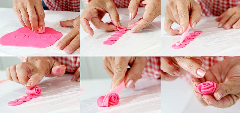 Как сделать радугу из мастики для украшения торта своими руками