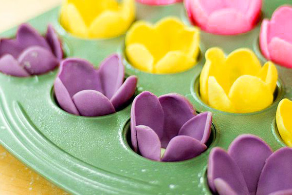Готовим кейк попсы тюльпаны